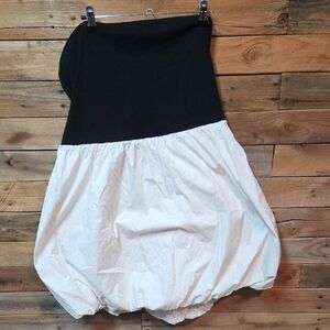 a new day Black and White A-Line Skirt